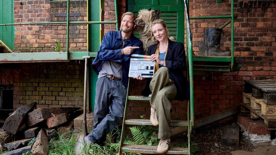 Sebastian Ströbel und Friederike Linke spielen die Hauptrollen im RTL-Film "Einsatz Seeler - Ein ...