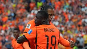 Brian Brobbey traf gleich doppelt für die niederländische Nationalmannschaft.