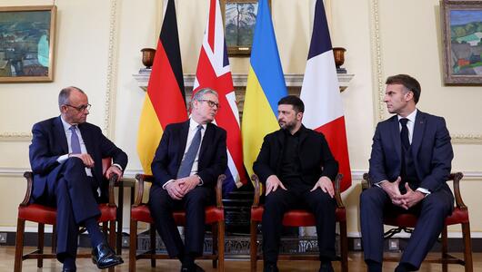 Ukraine-Krieg - Beratungen mit europäischen Partnern in London