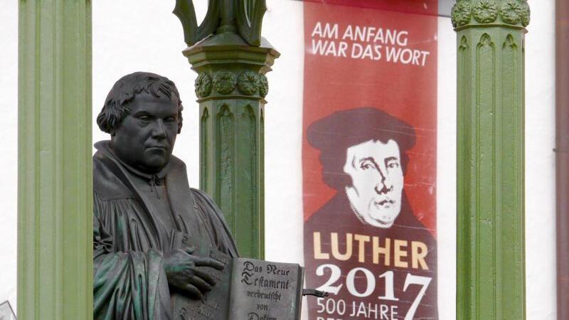 Lutherdenkmal in Wittenberg