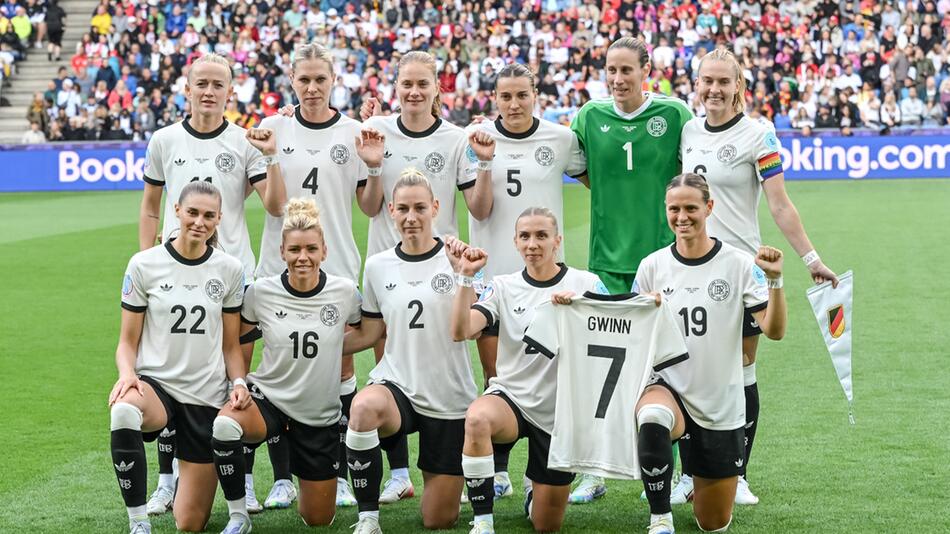 Deutsche Fussballerinnen spielen heute um den EM-Gruppensieg