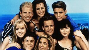 Die Stars der Kultserie "Beverly Hills, 90210".