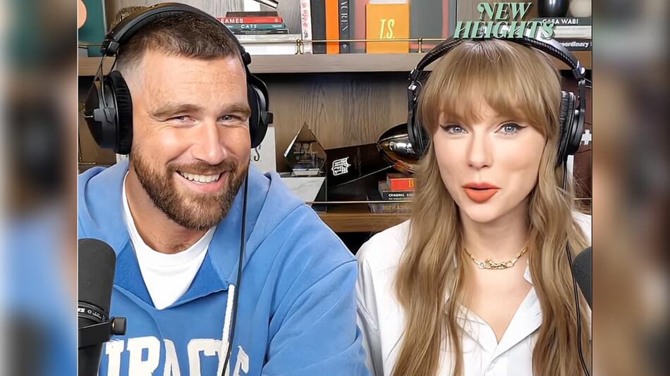 Taylor Swift sprengt Rekord für den Podcast ihres Partners Travis Kelce.