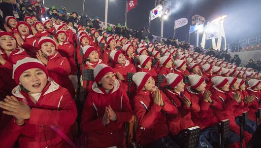 Nordkorea bei den Winterspielen 2018