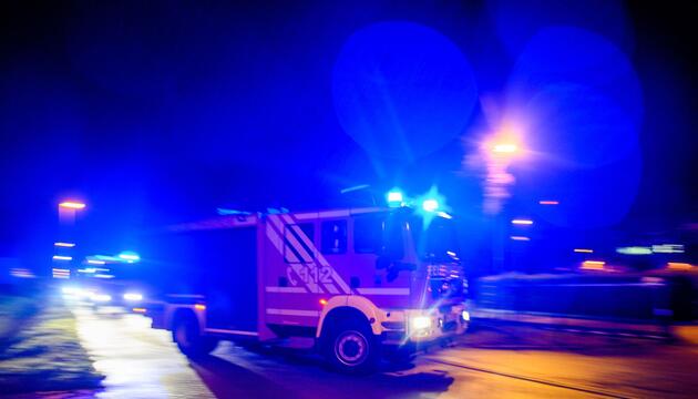 Illustration - Feuerwehr im Einsatz