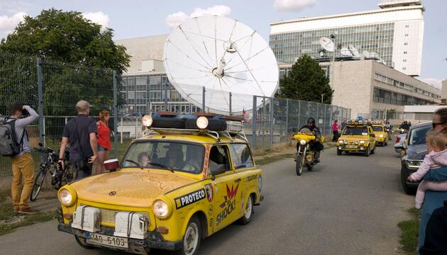 Das Sendezentrum des tschechischen Fernsehens CT