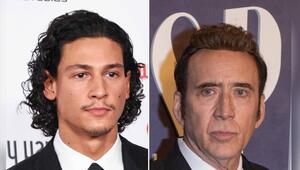 Emilio Sakraya (l.) dreht einen Film mit Nicolas Cage.