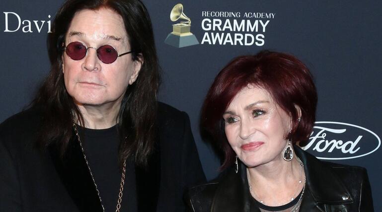 Ozzy Osbourne und Ehefrau Sharon im Jahr 2020.