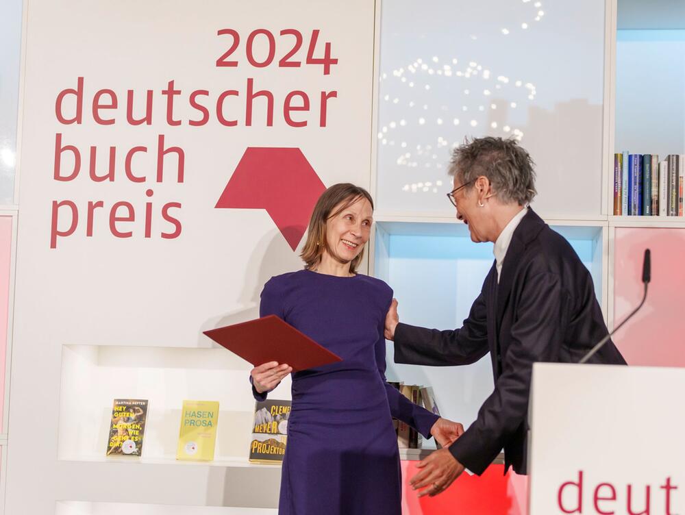 Verleihung Deutscher Buchpreis 2024