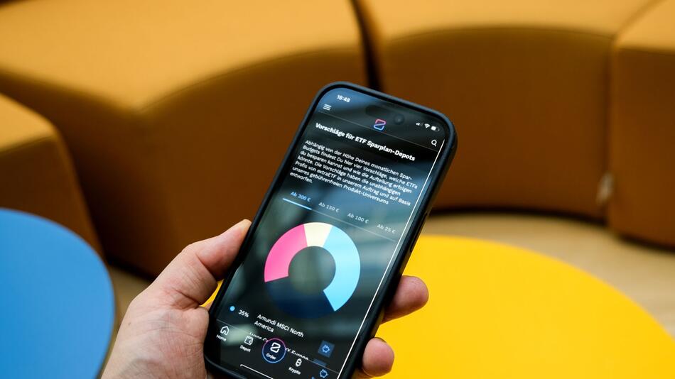 Depot abgebildet auf Smartphone