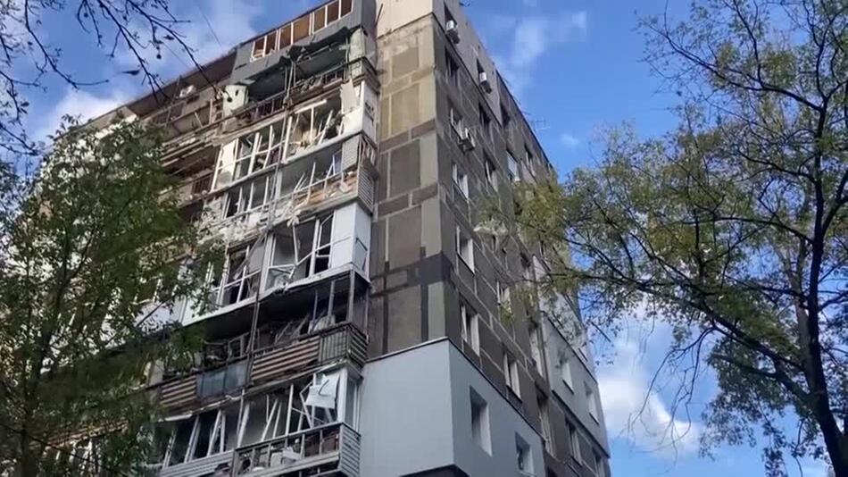 Selenskyj: Mehrere Tote bei massiven russischen Luftangriffen auf ukrainische Städte