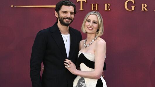 Laura Carmichael und Michael C. Fox bei einem gemeinsamen Auftritt.