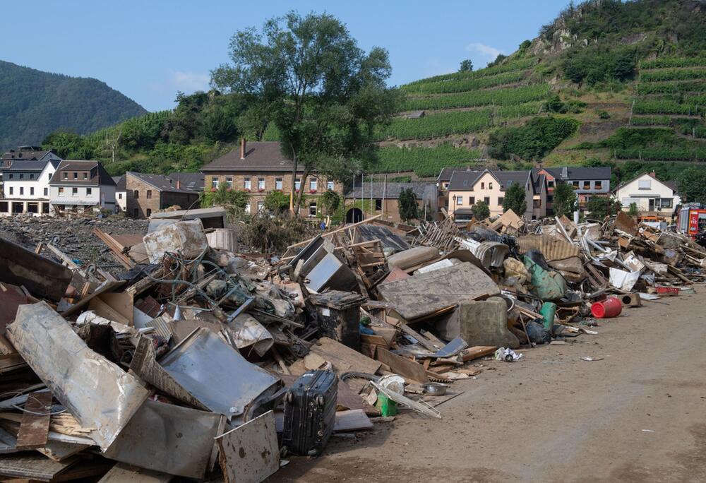 Flutkatastrophe Rheinland Pfalz - Mayschoss