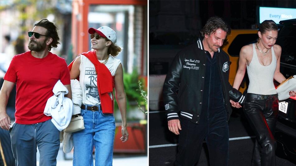 Bradley Cooper und Gigi Hadid wissen, wie man sich als Paar stilvoll kleidet.
