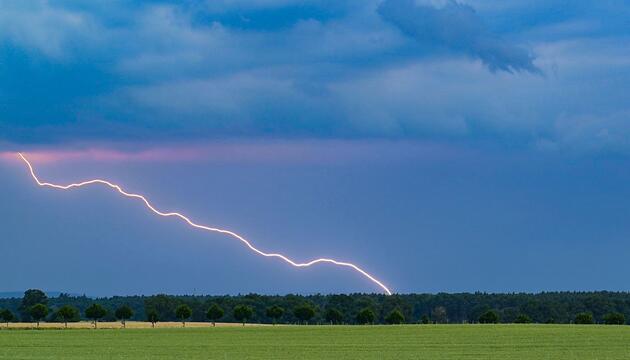 Gewitter über Brandenburg