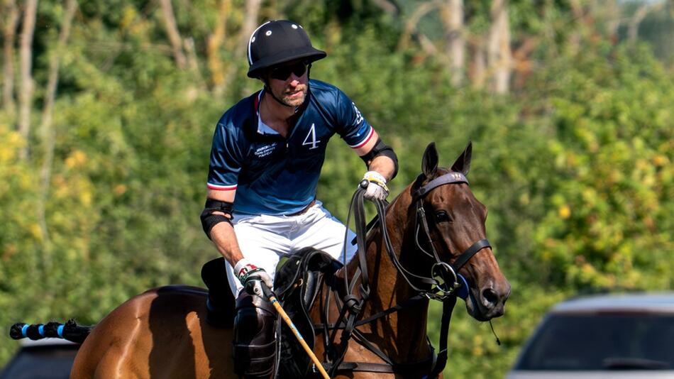 Prinz William machte beim Polo eine gute Figur.