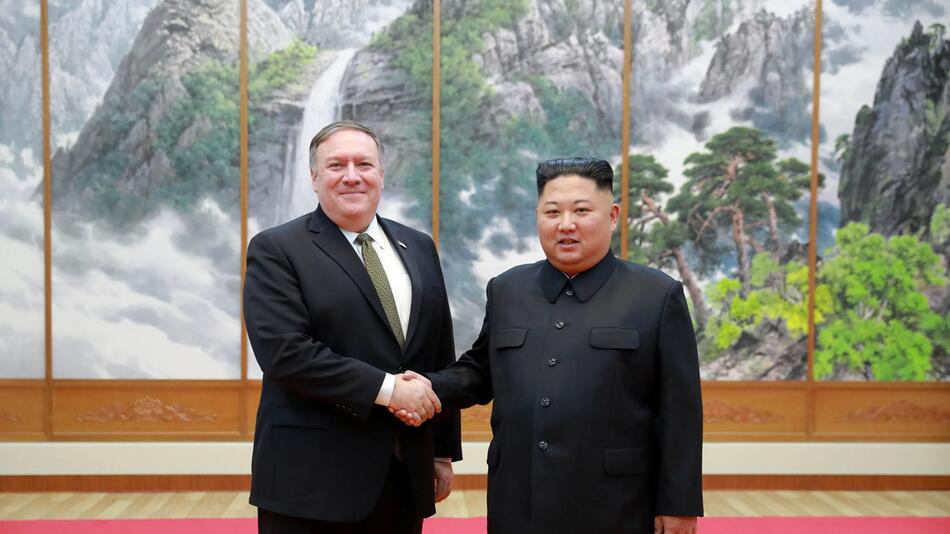 Aussenminister der USA Pompeo besucht Nordkorea