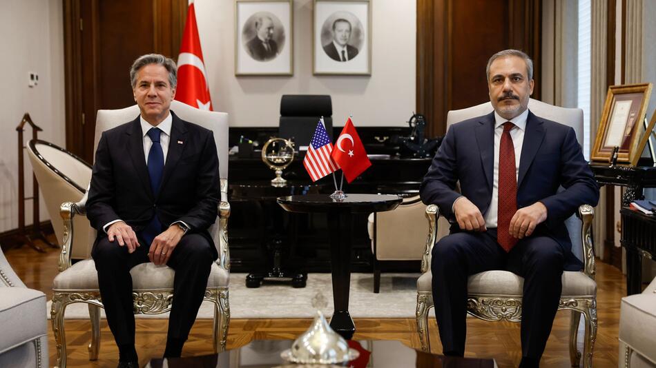 US-Aussenminister Blinken in der Türkei