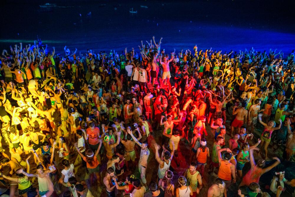 Full Moon Party in Thailand