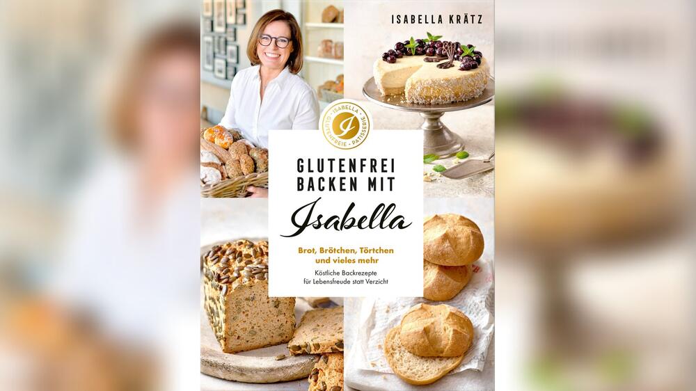 Isabella Krätz teilt in "Glutenfrei backen mit Isabella" (Becker Joest Volk Verlag, 32,90 Euro) ...