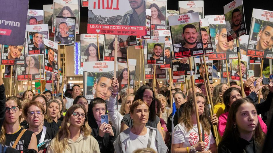 Nahostkonflikt - Proteste in Tel Aviv