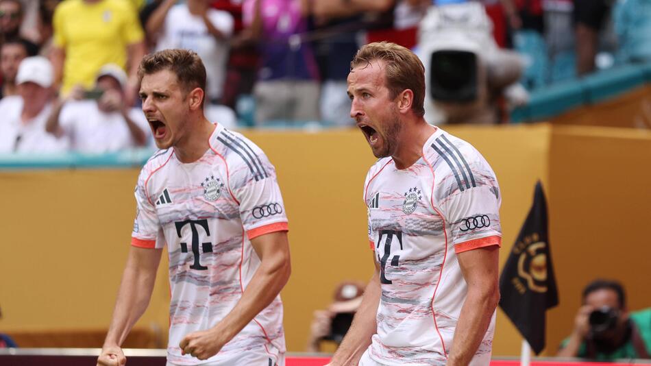 Harry Kane und Josip Stanisic
