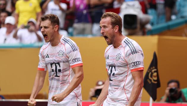 Harry Kane und Josip Stanisic