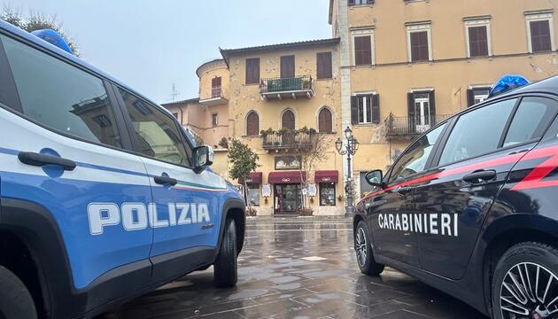 Autos der italienischen Polizei