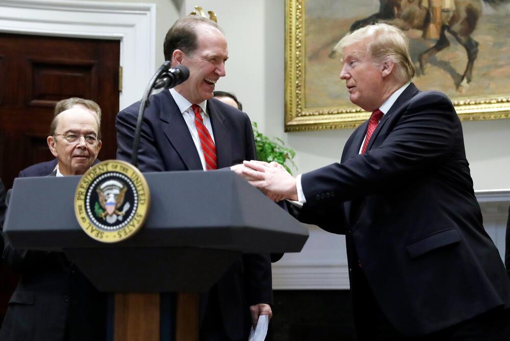 David Malpass, Donald Trump, Weltbank