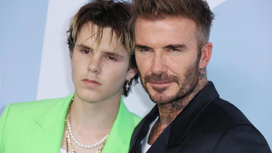 Cruz Beckham und David Beckham