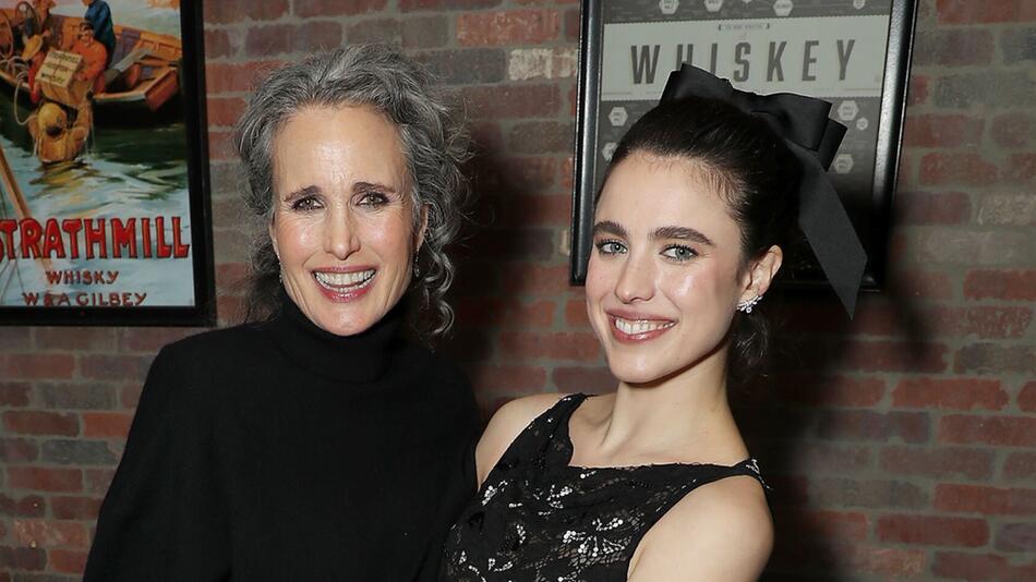 Andie MacDowell und ihre jüngste Tochter Margaret Qualley.