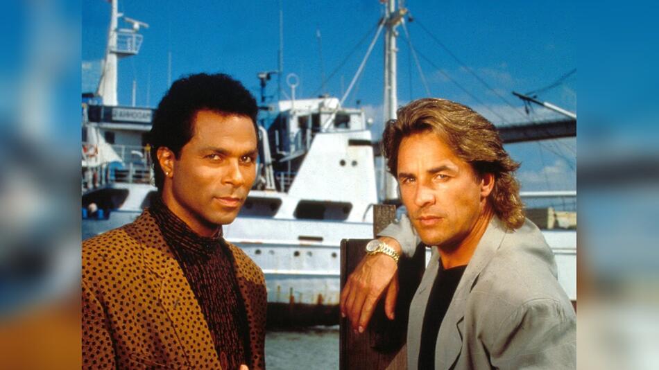 Die Vorbilder aus den 80er-Jahren: Philip Michael Thomas (l.) und Don Johnson in "Miami Vice".