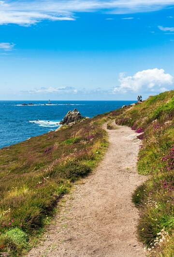 Cornwall, England, Wanderwege, Reise