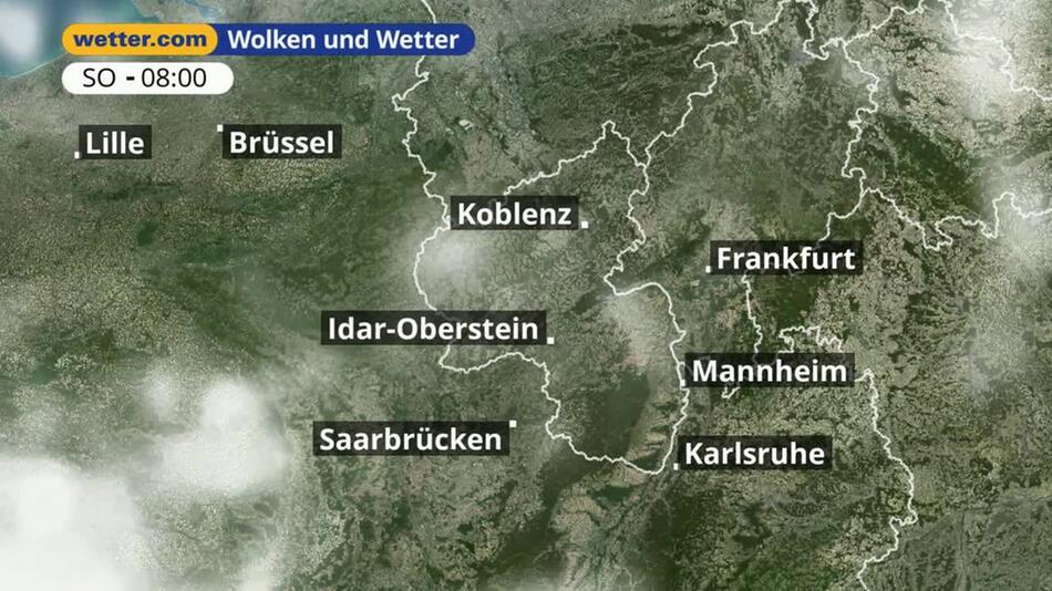 "Rheinland-Pfalz und Saarland: Dein Wetter für Deine Region!"