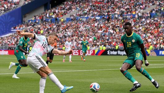 Belgien spielt gegen Senegal.