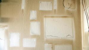 Vergilbt, Vergelben, Wand, Nikotin