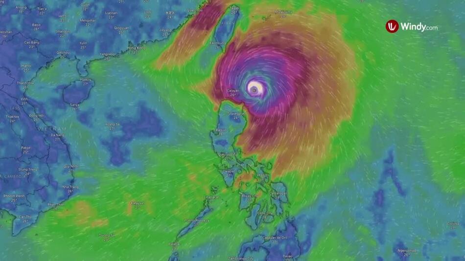 Super-Taifun "Ragasa" erreicht Philippinen