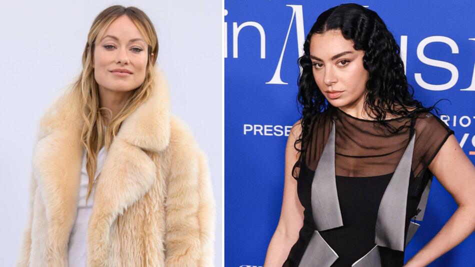 Olivia Wilde (l.) und Charli XCX sind Teil des Casts zu "I Want Your Sex".