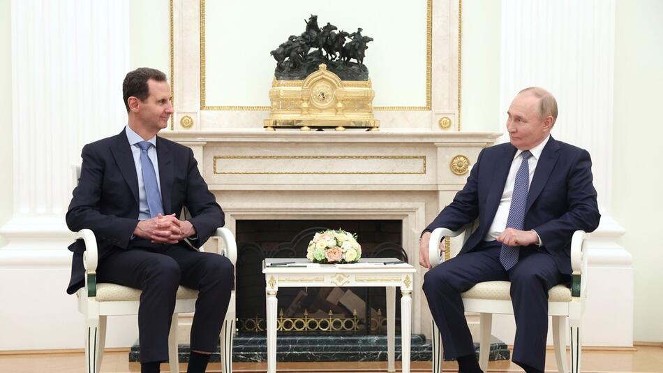 Syriens Präsident Baschar al-Assad in Russland