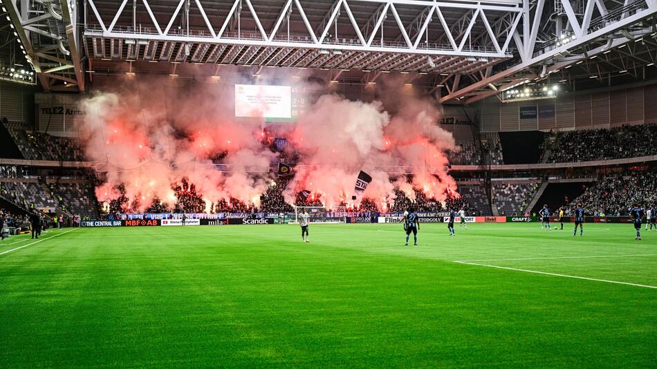 Stockholmer Derby abgebrochen