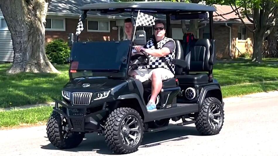Mit dem Buggy auf die Strasse – in dieser US-Stadt sind Golfcarts jetzt offiziell erlaubt