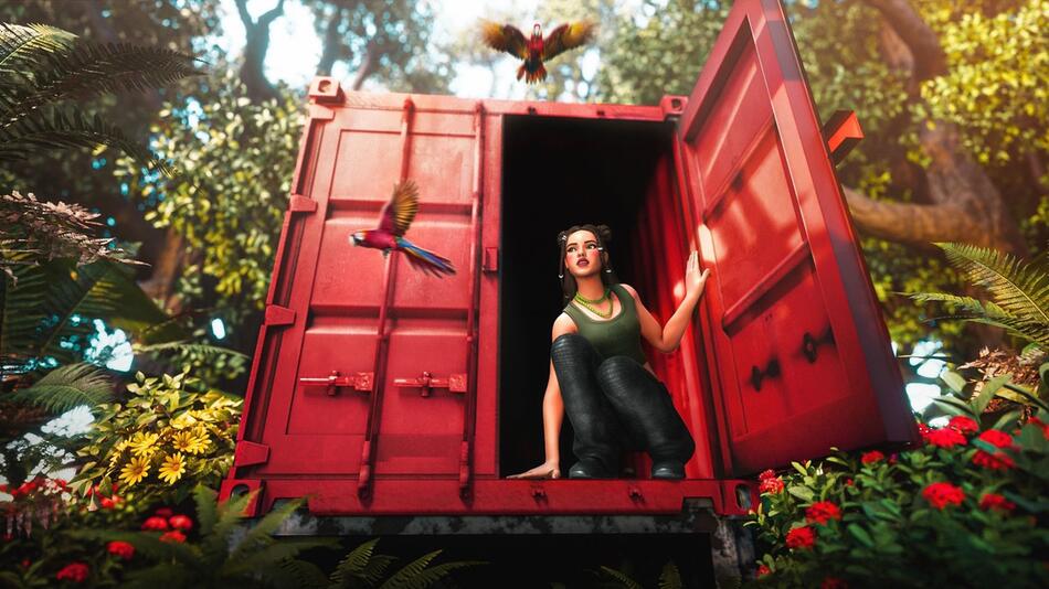Nina Chuba hat eigene Insel im Online-Videospiel "Fortnite"