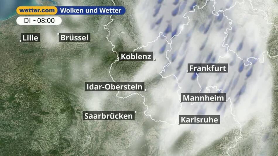 "Rheinland-Pfalz und Saarland: Dein Wetter für Deine Region!"