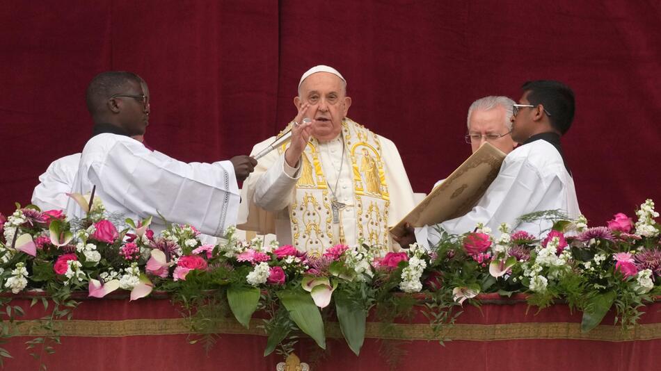 Ostersonntag im Vatikan - Segen "Urbi et Orbi"