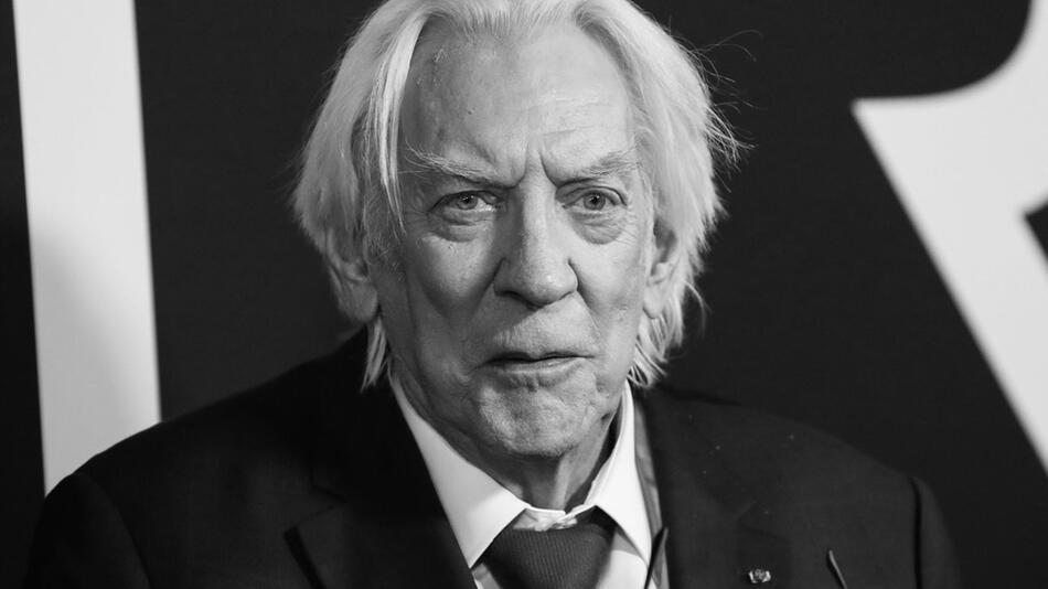 Donald Sutherland, hier im Jahr 2019 abgelichtet, ist im Alter von 88 Jahren verstorben.