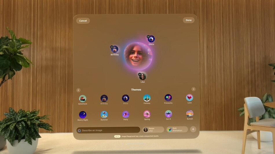 Apple Intelligence wird auch bald auf der Apple Vision Pro verfügbar sein.