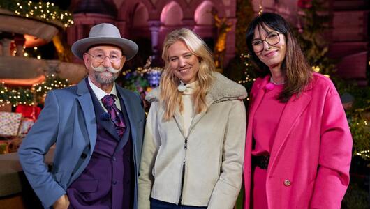 Horst Lichter begrüsste in der XXL-Ausgabe von "Bares für Rares" unter anderem Promi-Gast Larissa ...