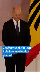 Grosser Zapfenstreich für Olaf Scholz: Was hinter dem militärischen Ritual steckt