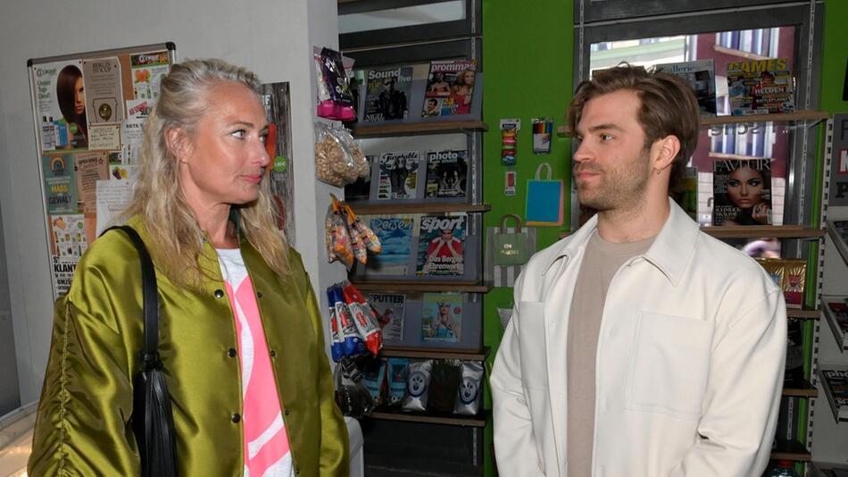 "GZSZ": Zwischen Maren und Julian scheint die Chemie noch zu stimmen.