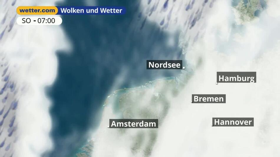 "Nordsee: Dein Wetter für Deine Region!"